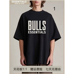 Классная футболка Essential*s Fea*r Of Go*d x NB*A
