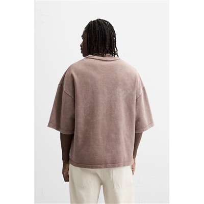 SUDADERA OVERSIZE LAVADA