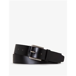MENS 38MM LEATHER WRAPPED BUCKLE BELT