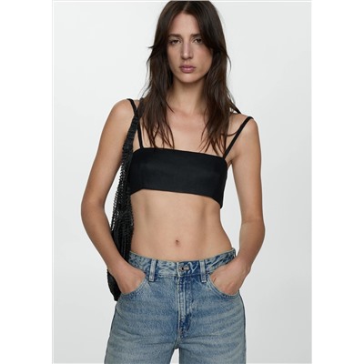 Jeans rectos tiro medio