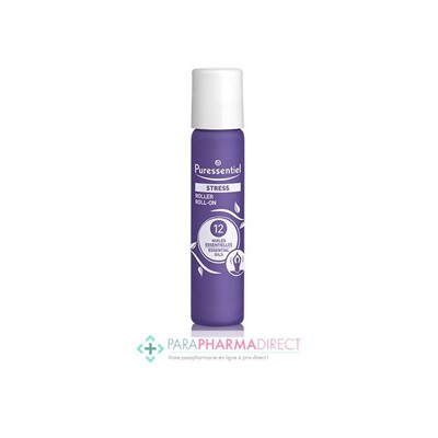 Puressentiel Stress Roller aux 12 Huiles Essentielles 5 ml