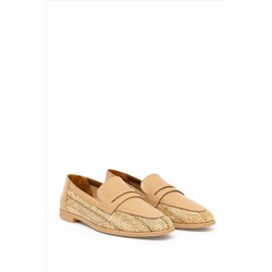Kadın Bej Loafer