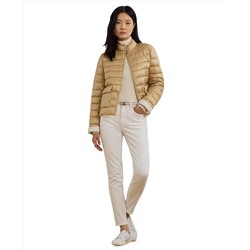 Lauren Ralph Lauren Women's Snap-Front Stand-Collar Packable Coat