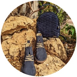 Ab. Zapatos 1619/2 New R · ANTRACITA+AB.Z · Pelle · mochila 421 (650) marino АКЦИЯ
