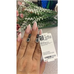 2-289рч411416 Серьги Круг 1 0,080