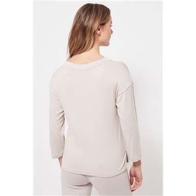 Camiseta Beige