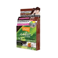 Lolane Nature Code Hair Color Shampoo № 5 Red Brown / Красящий шампунь без аммиака. Цвет: №5 - красное дерево