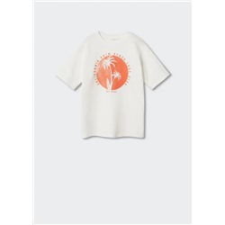 Camiseta algodón estampado -  Niño | MANGO OUTLET España