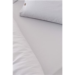 Linda King Size Yıkamalı Gofre Nevresim Takımı - Koyu Gri