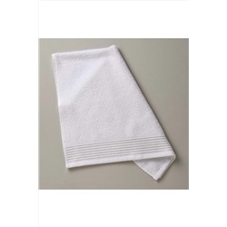 Linens, Pearl Pamuk Yüz Havlusu 50x80 Cm Beyaz