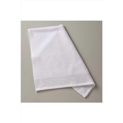 Linens, Pearl Pamuk Yüz Havlusu 50x80 Cm Beyaz