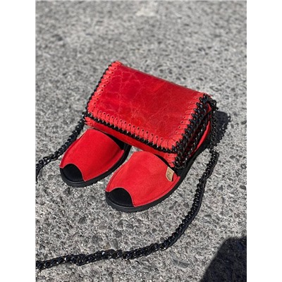 Ab.Zapatos • 3106-8 • Fuego+Pelle CANDELA rojo