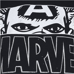 MARVEL COMICS Core Logo Herren T-Shirt FBMTS095BLK