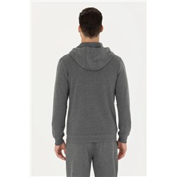 Erkek Antrasit Melanj Sweatshirt