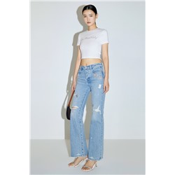 Crop top Blanco