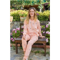 Aydoğan Kadın Kadife Pijama Takımı VBMZ6543