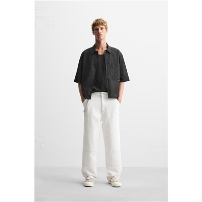 CAMISA BOXY FIT BOLSILLO