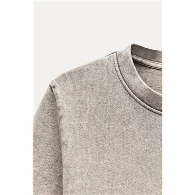 FADED-EFFECT T-SHIRT
