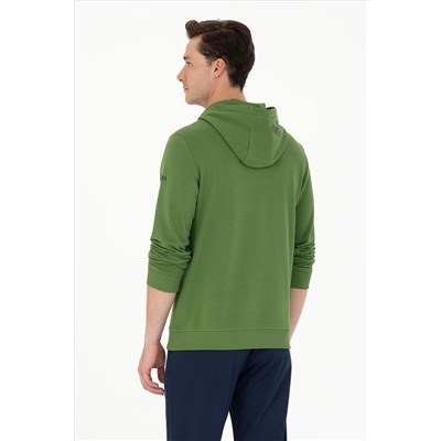 Erkek Yeşil Sweatshirt