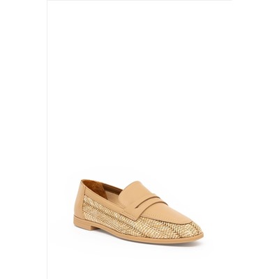 Kadın Bej Loafer