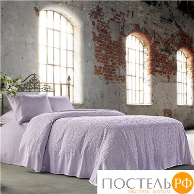 T1244T10007116 Покрывало Tivolyo home BAROC лиловый Евро