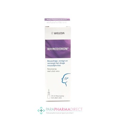 Weleda Rhinodoron Spray Nasal à l'Aloe Vera 20ml
