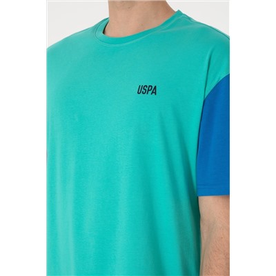 Erkek Comfort Fit Bisiklet Yaka Mint Tişört