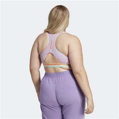 ADIDAS X FARM RIO MEDIUM-SUPPORT BRA (PLUS SIZE)