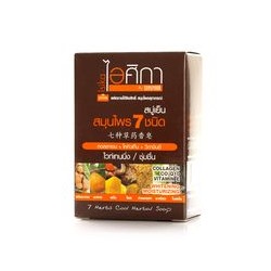 Освежающее травяное мыло 7 herbs от Isika 100 гр / Isika 7 herbs Cool Herbal Soap 100g