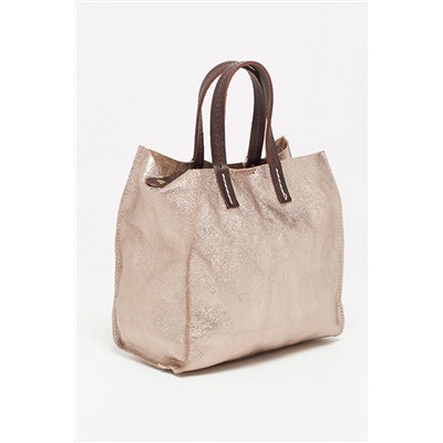 Bolso de piel Coti Bronce