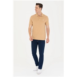 Erkek Camel Polo Yaka Tişört