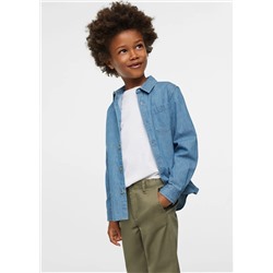 Pantalón chino algodón  -  Niño | MANGO OUTLET España