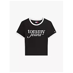 Tommy Jeans Script Logo Ringer T-Shirt