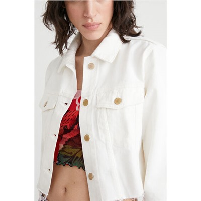 Chaqueta vaquera cropped
