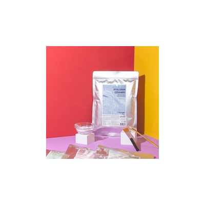 Hyaluron & Ceramide Modeling Mask with Peppermint, Альгинатная маска с гиалуроновой кислотой, керамидами и частицами перечной мяты