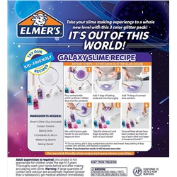 Elmer’s Glue Deluxe Slime Starter Kit, Clear School Glue & Glitter Glue Pens, 3 Count