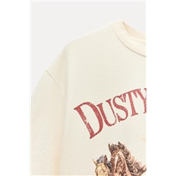 T-SHIRT WITH FRONT PRINT