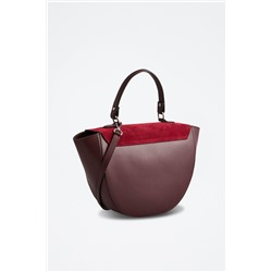 Bolso de piel Votti Burdeos