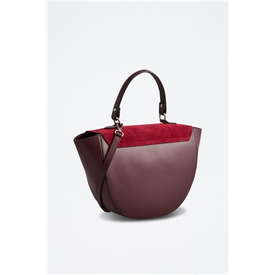 Bolso de piel Votti Burdeos