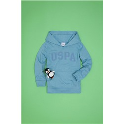 Çocuk Mavi Basic Sweatshirt