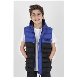 AHENGİM Kids Erkek Çocuk Yelek Erkek Çocuk Şişme Yelek Stanger Nakışlı Ak216162 1-2-10001089