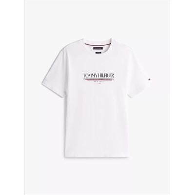 Tommy 1985 Stripe Logo T-Shirt