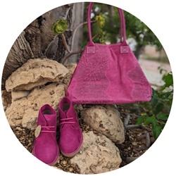 AB.Z. SAFARY MAGENTA+PELLE 1836/2 COCO MAGENTA АКЦИЯ