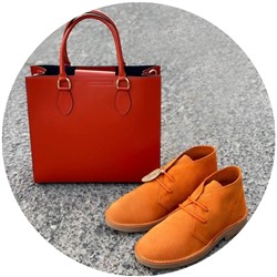 AB.Z. SAFARY mandarina+Ab.Zapatos PELLE UNIVERSAL (900) АКЦИЯ
