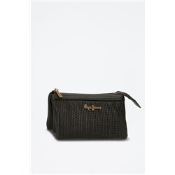 Bolso de mano de piel Lena Negro