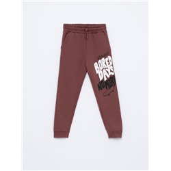 PRINTED TRACKSUIT BOTTOMS