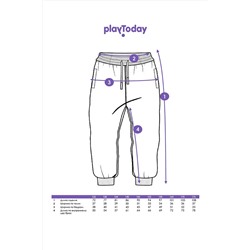 Брюки PLAYTODAY, 1128086