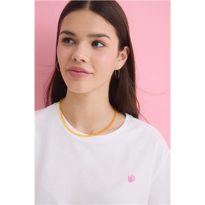 Pijama corto 100% algodón rosa