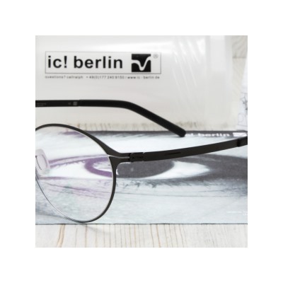 IB00048 - Оправа ic!Berlin Mistral Bayamo gun metal + футляр