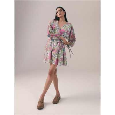 Kleid im Kimono-Schnitt